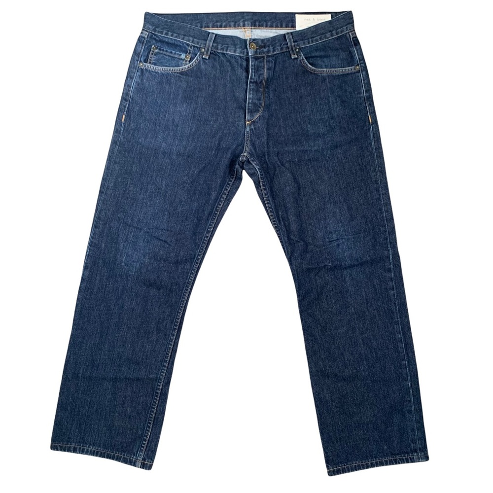Rag & Bone RB 15X Slim Straight Jeans 36 - Picture 2 of 12